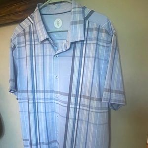 Men’s Button Down Short Sleeve Toe’s on the Nose Size XL